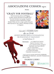 Associazione Cosmos a.p.s. presenta "Crazy for football"