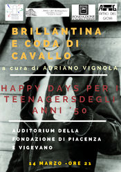 Brillantina e coda di cavallo