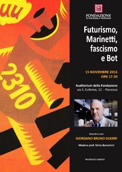 Futurismo, Marinetti, fascismo e Bot