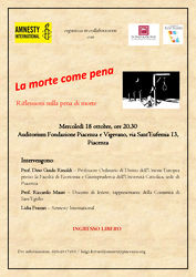 La morte come pena