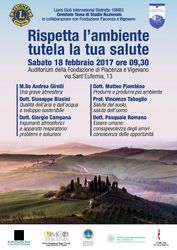 Rispetta l'ambiente, tutela la tua salute