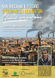 Non bruciamo il futuro, spegniamo gli inceneritori