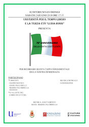 70 ANNIVERSARIO DELLA CARTA COSTITUENTE