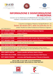 INFORMAZIONE E DISINFORMAZIONE IN MEDICINA