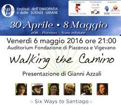 "Sei vie per Santiago"