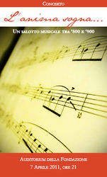 "L'anima sogna..." - Un salotto musicale tra '800 e '900