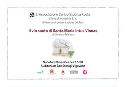 Il vin santo di Santa Maria Intus Vineas