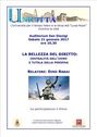 La bellezza del diritto: centralit dell'uomo e tutela della persona