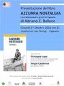 Presentazione del libro di Adriano C. Ballone